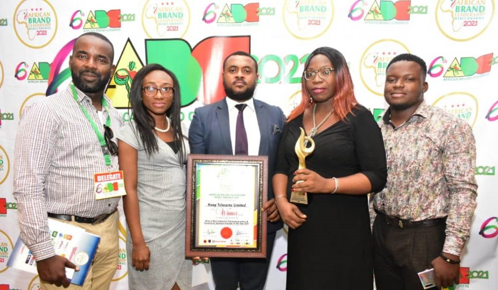 Hoop Telecoms Baggs Africa’s Most Innovative Telecoms & Connectivity Provider Of The Year Award