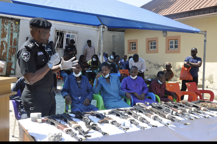 Police Arrest 32 Suspects For Complicity In The Attack On Travellers On Kaduna-Abuja Highway, Recent Killings In Niger Mosque, Trans-Border Car Theft, Others