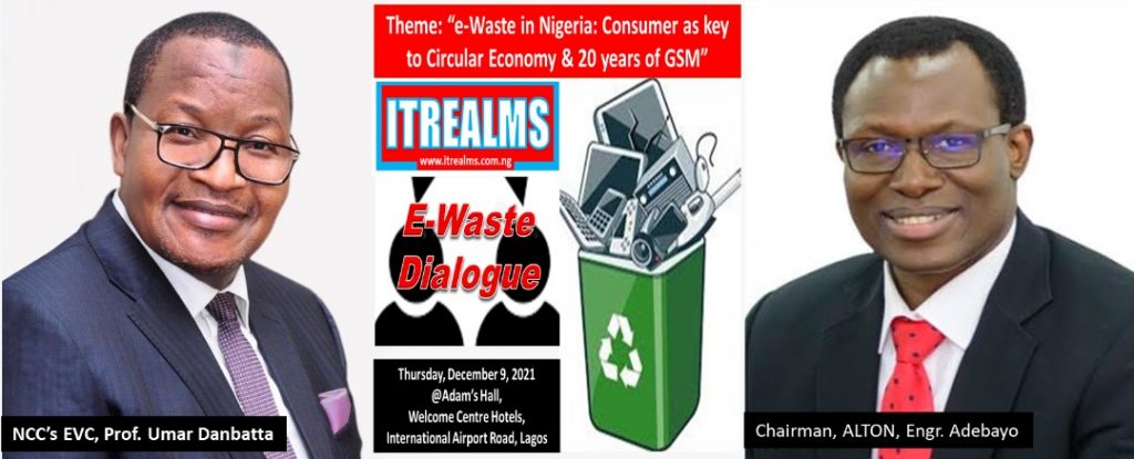 NCC, ALTON Back 2021 ITREALMS E-Waste Dialogue