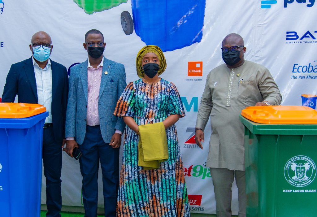 Lagos First Lady, LAWMA MD Inspect ‘Adopt-A-Bin’ Showroom, Medical Waste Facility