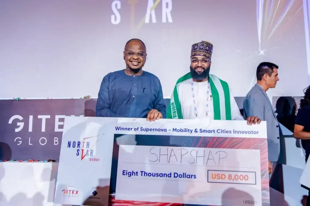 2022 GITEX: Nigerian Start-Up, “Shap-Shap” Emerges Global Best In Mobility And Smart Cities