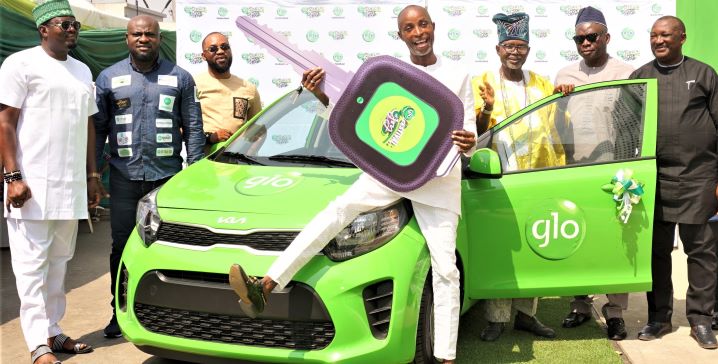 At The Glo Festival Of Joy Promo, Oyo Produces The Most Recent Car Winner.
