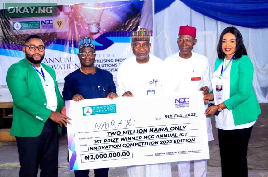 Nairaxi Emerges Winner In NCC’s Young Innovators Competition