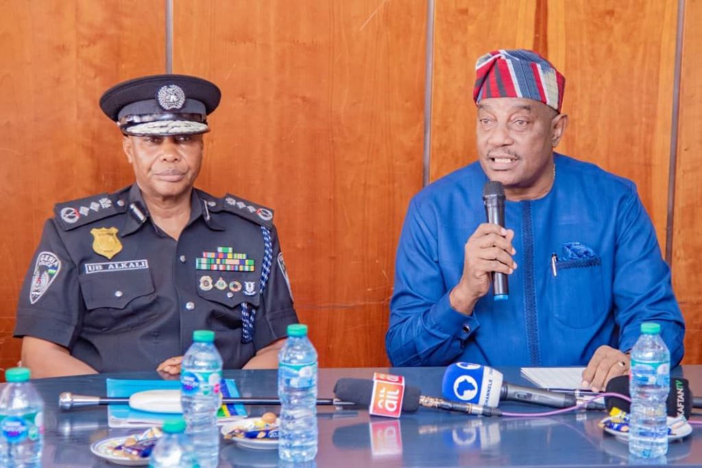 IGP Pays Historic Courtesy Visit On Newly Sworn-In PSC Chair
