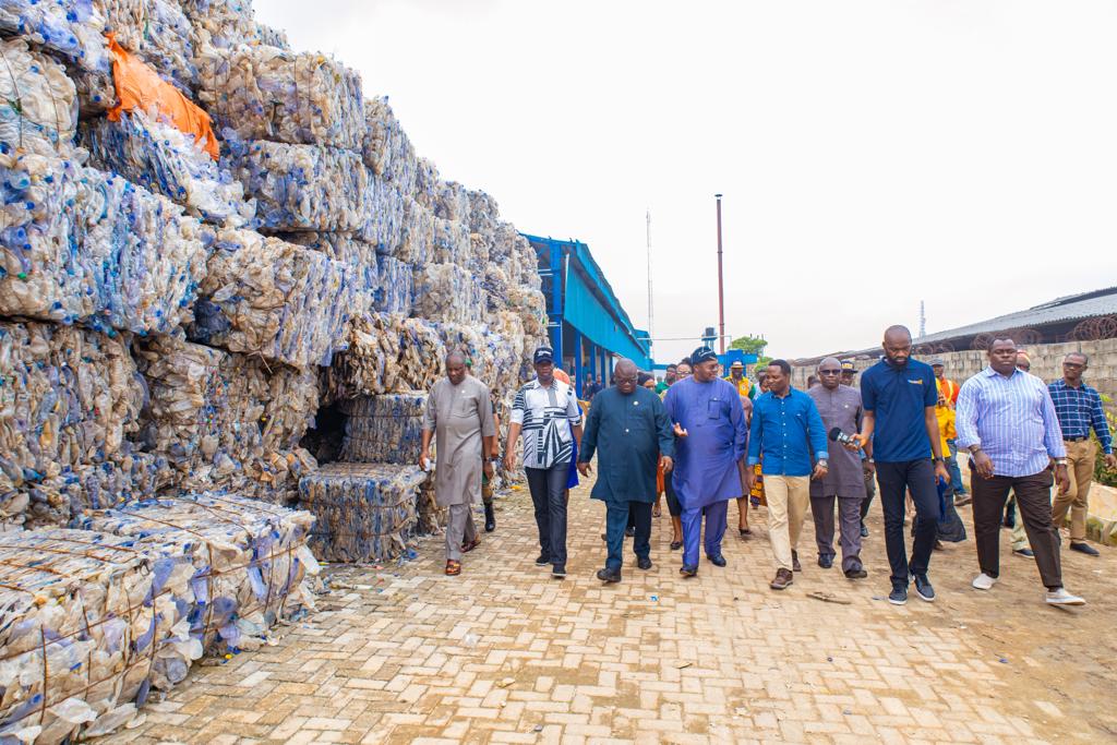 Plastic Recycling: LAWMA Visits Facility