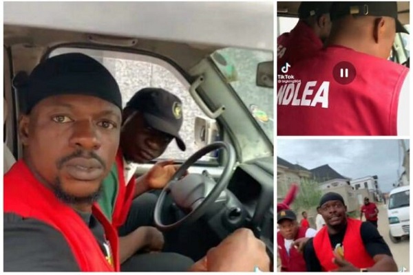 Trending video of ‘NDLEA officers in a minibus’ is an old skit, not real
