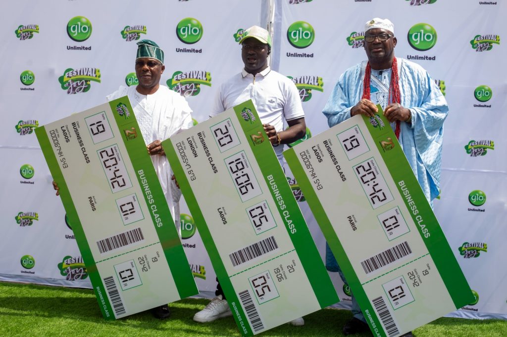 Glo Receives Accolades As Telco Gives Out Business Class  Tickets To 5 HNI Customers