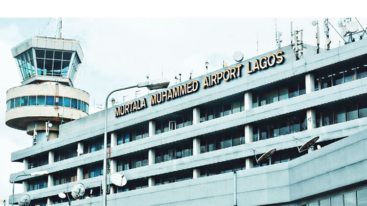 Fire Outbreak at E54 Bridge of Murtala Muhammed International Airport Terminal 1