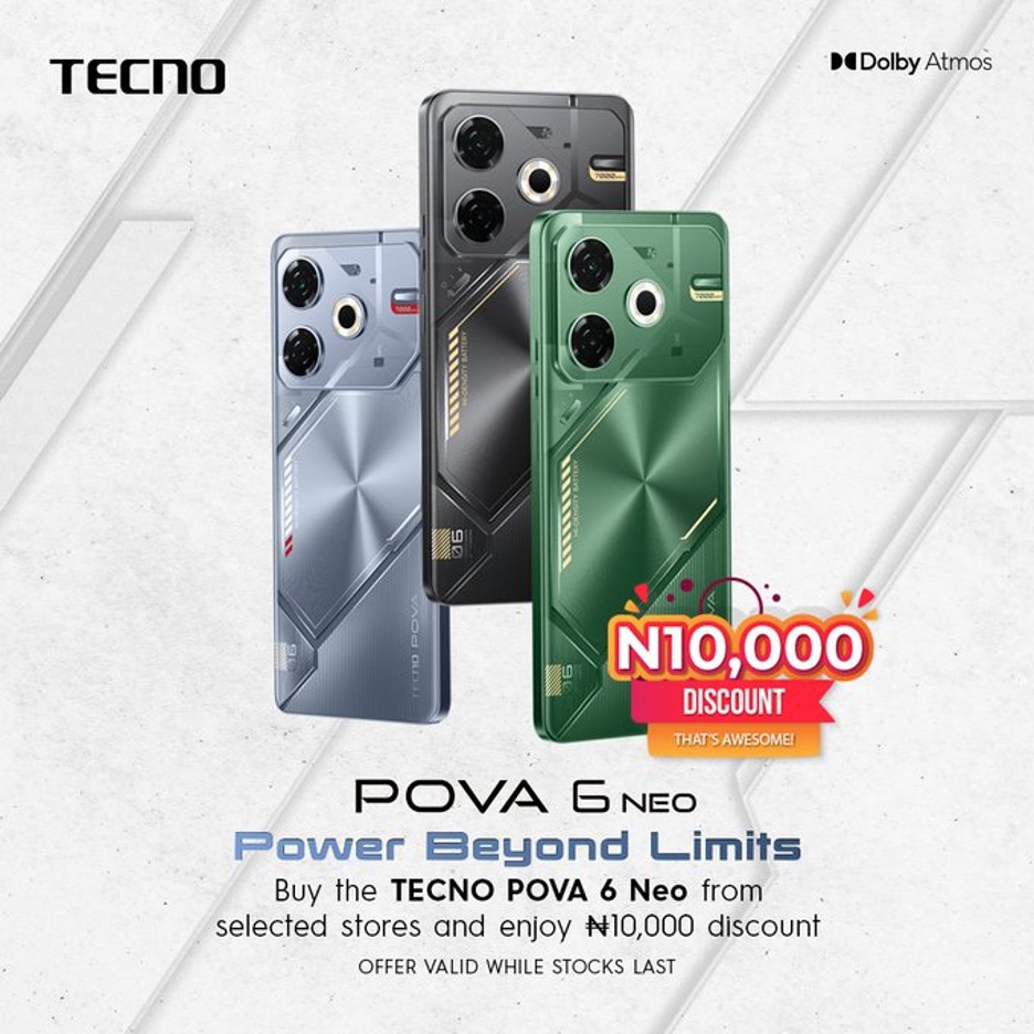 TECNO POVA 6 Neo: Power and Affordability Redefined with a Massive 7000mAh  Battery and Cutting-Edge Features | TECHlife with Ugochi