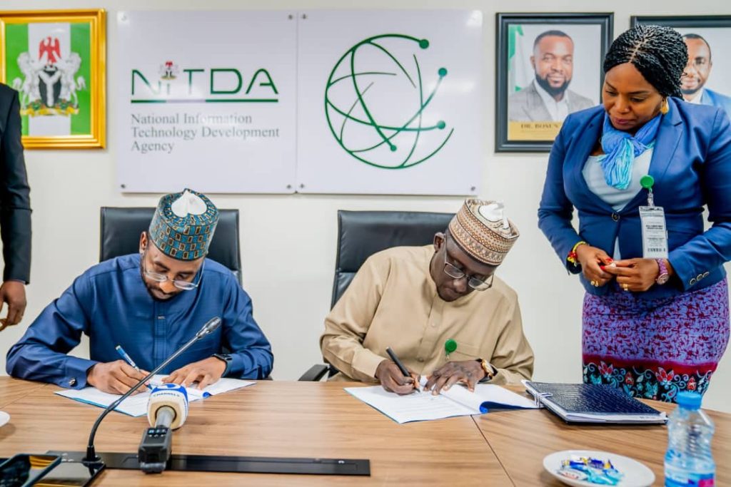 NITDA and NADF Forge Partnership to Revolutionize Agriculture with Technology