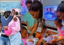 Paul Okoye Celebrates Joyful Family Moments as He Introduces Newborn Daughter Imari to His Children