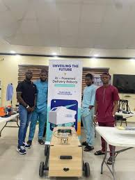 UNILAG Alumni Build Nigeria’s First AI Delivery Robot for Secure Estates