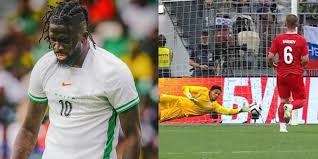 Arokodare’s Debut Goal Secures 1-1 Draw for Nigeria Against Russia