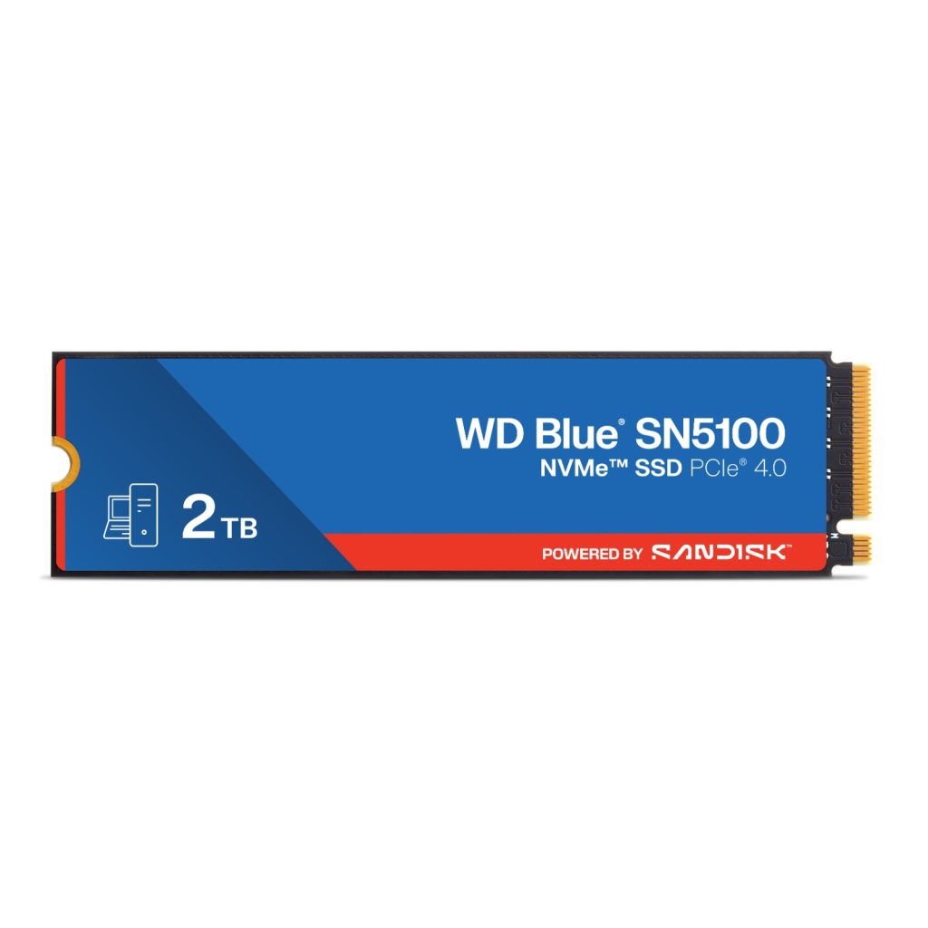 SanDisk Unveils WD Blue SN5100 NVMe SSD for Creators and Professionals
