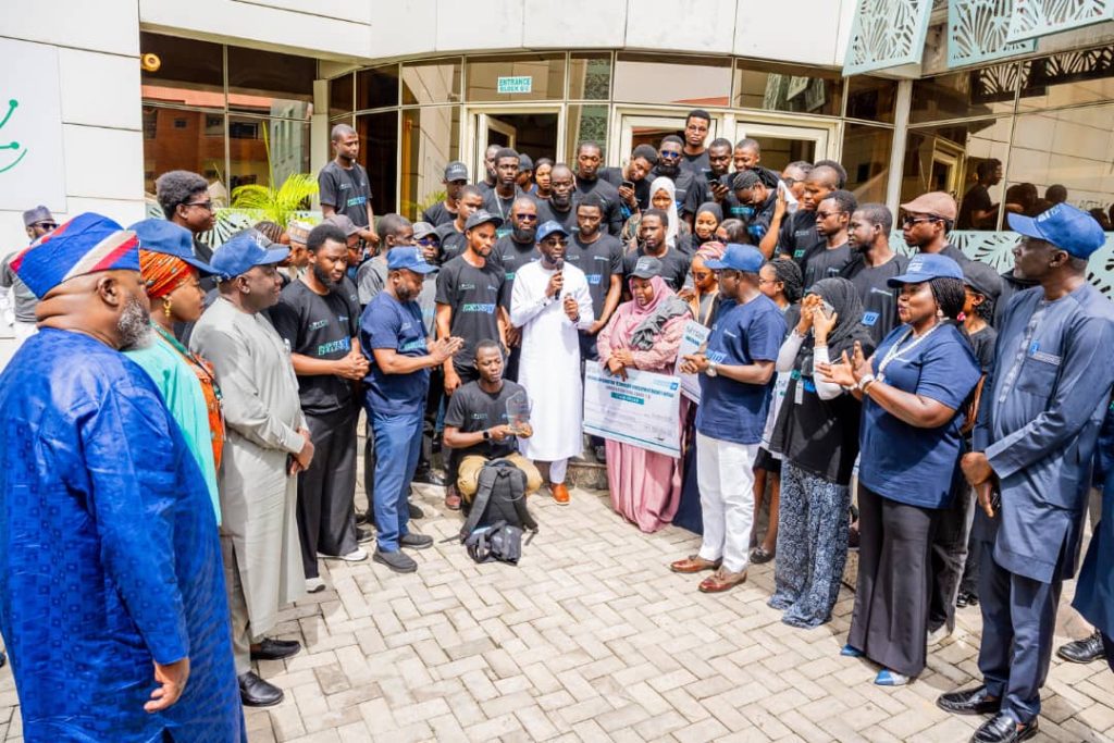 NITDA DG Inspires Corps Members to Turn Ideas into Startups at Innovation Challenge 1.0 Finale