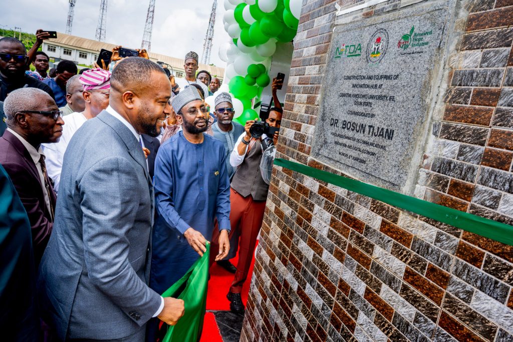 Tijani Commissions Cutting-Edge Innovation Hub At OAU, Urges Students To Build Nigeria’s Digital Future