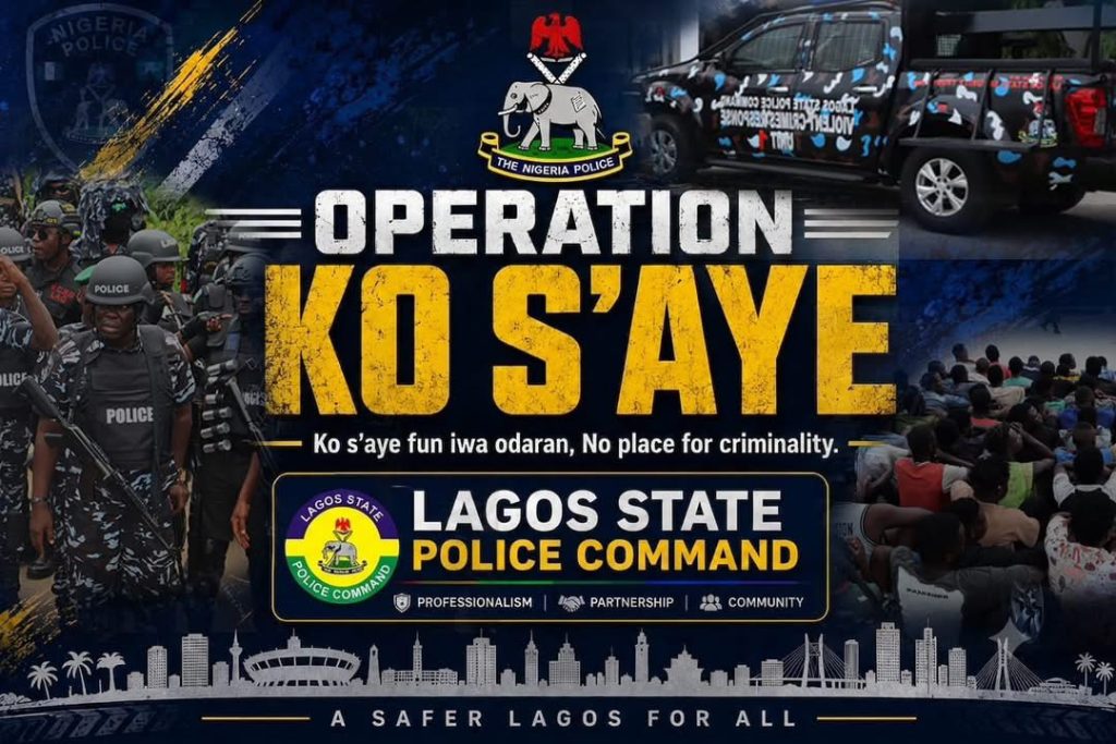 Operation KO S’AYE: Lagos Police Arrest 150 Suspects, Recover 100 Illegal Motorcycles, Firearms And Suspected Stolen Items