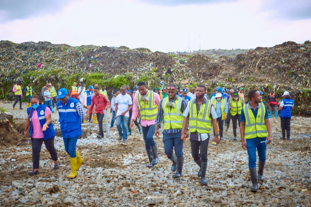 LASG OPENS REHABILITATED ROAD, NEW DISPOSAL PLATFORMS AT OLUSOSUN DUMPSITE