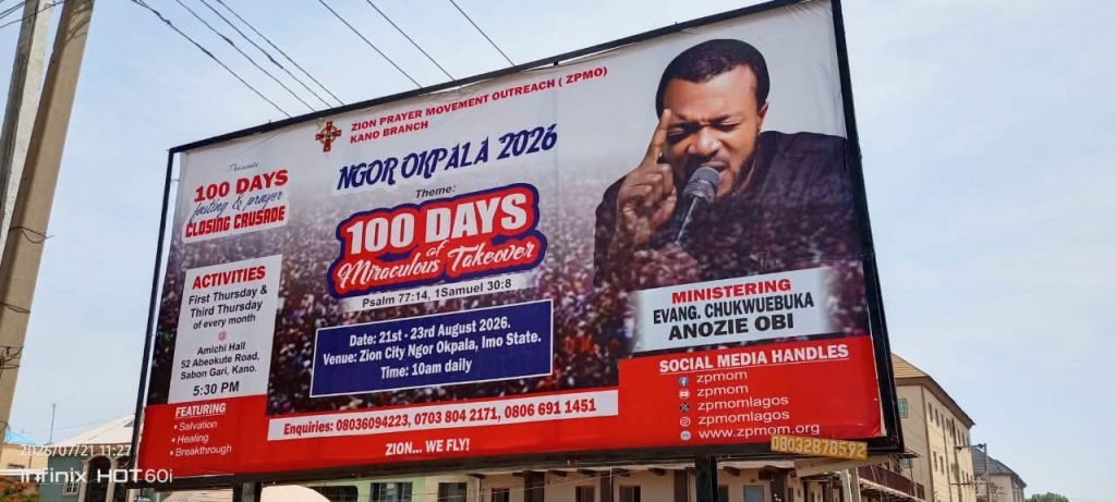 Imo Set To Host Zion Prayer Movement’s 2026 World Conference