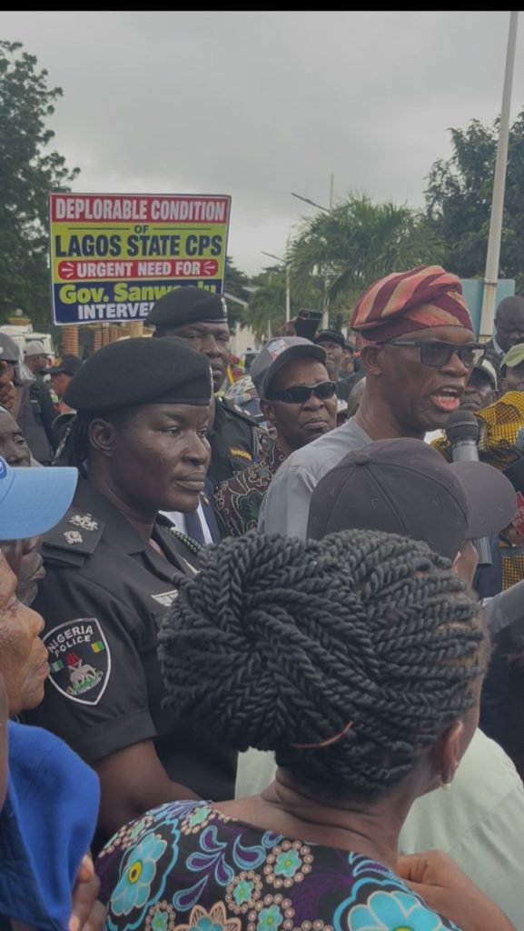 NUP PROTEST: NO TEAR GAS FIRED, CIRCULATING IMAGE IS AI-GENERATED