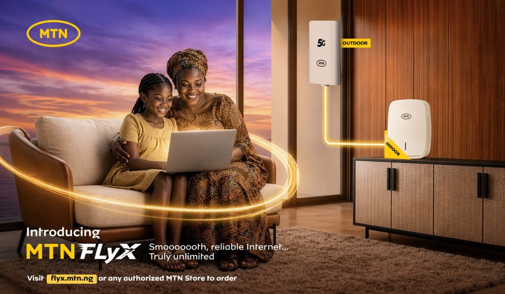 MTN’s Flyx Brings Faster, More Reliable Broadband Closer To More Nigerians