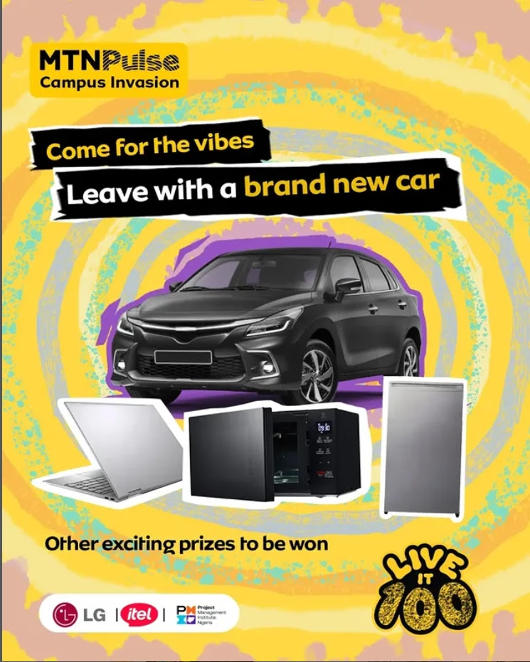MTN’s Live It 100 On Campus Tour Heads To ABSU With Entertainment, Digital Experiences And A Car Giveaway