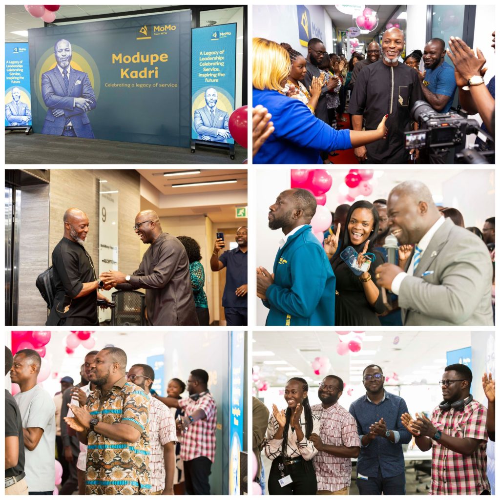 MoMo Ghana Celebrates Modupe Kadiri After 11 Years Of Board Service